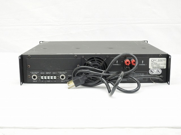 QSC MX1500A ステレオ パワーアンプ PA 業務用 音響機材 中古 訳あり O3727233