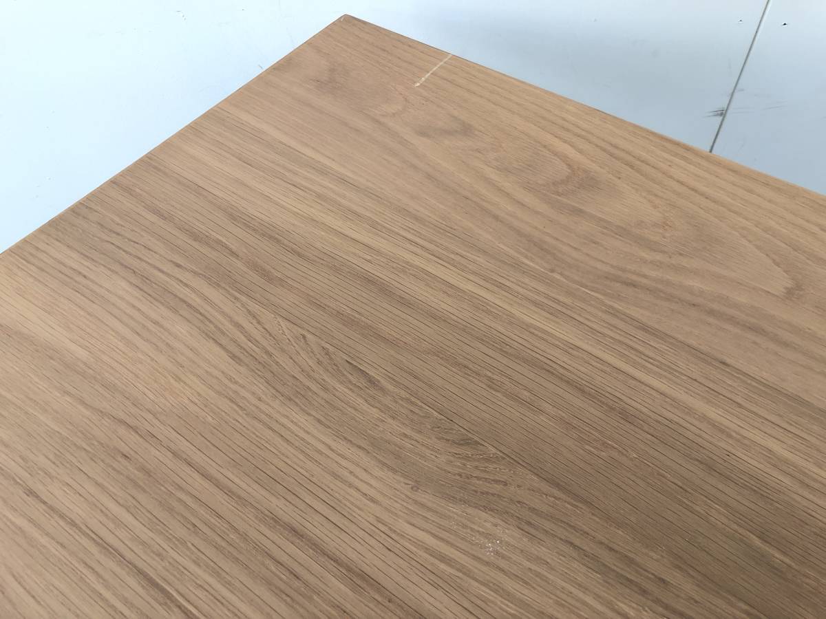 無印良品/折りたたみテーブル/オーク材/幅120cm/奥行70cm/高さ72cm