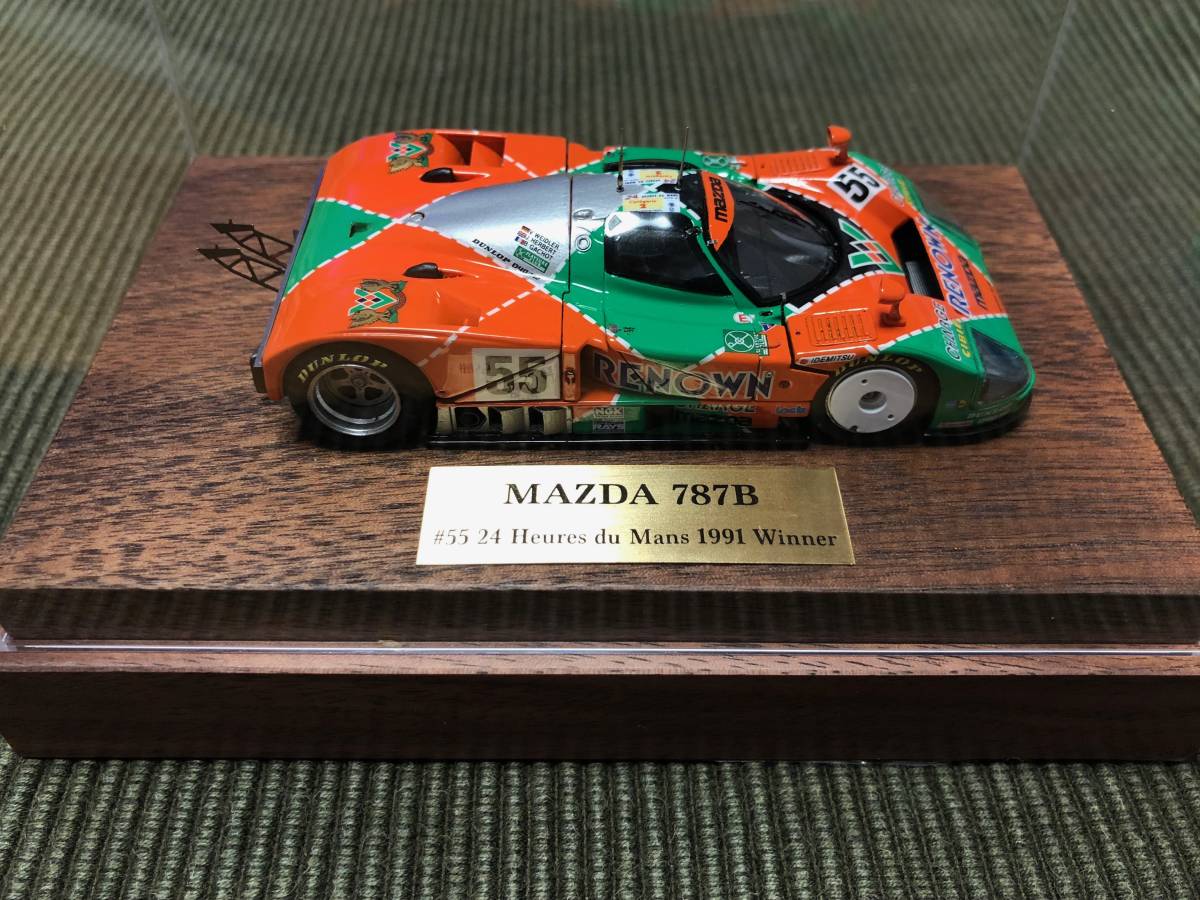 1/43 MAZDA 787B 1991年ルマン24時間優勝車 （MFH製キットをディテール