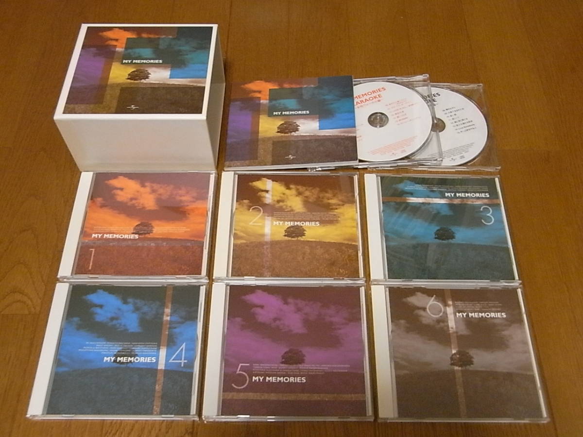 マイメモリーズ　オムニバスCD 昭和歌謡曲　懐かしい曲 MY MEMORIES 音楽のある風景 8枚組 8枚組CD-BOX「MY マイ・