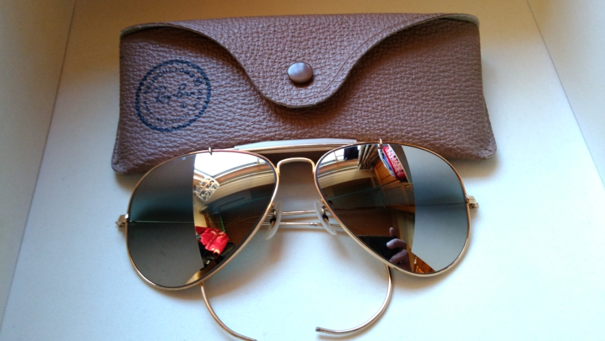 B&L RAYBAN レイバン サングラス アウトドアーズマン 希少 ダブル 