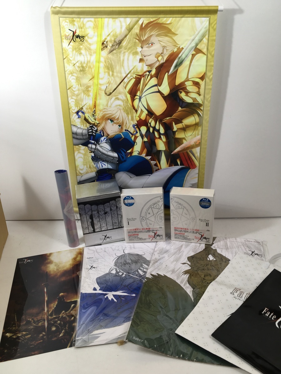 Fate Zero Blu Ray ブルーレイ Disc Box 収納ケース タペストリー ポスター ピンナップ 他 特典付き 日本 売買されたオークション情報 Yahooの商品情報をアーカイブ公開 オークファン Aucfan Com