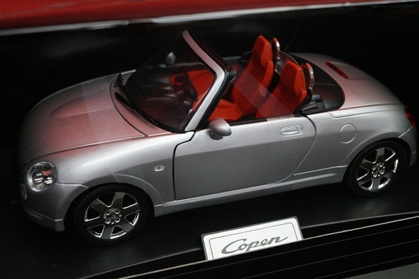 1/18 ダイハツ 特注 COPEN コペン シルバー ▽三郷店非売品Copen