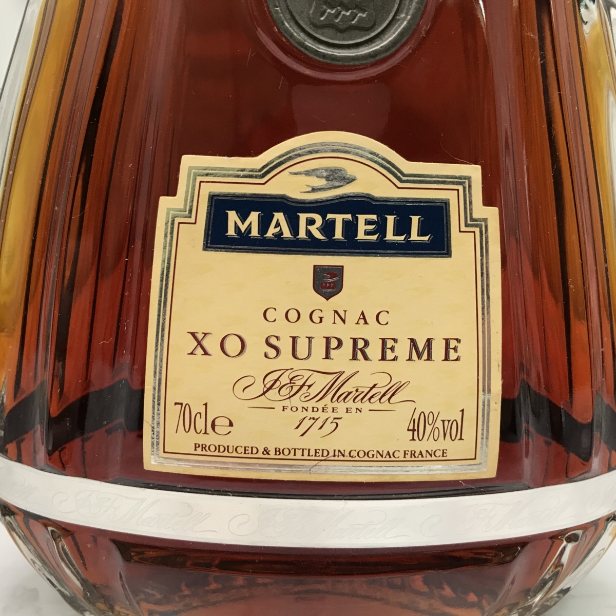 b158】MARTELL マーテル XO コニャック ブランデー XO SUPREME 40度