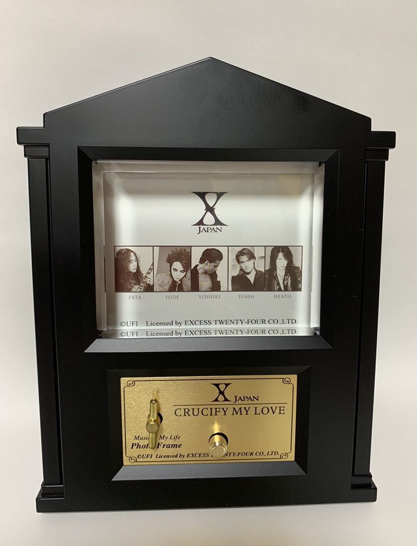 サイト XJAPANフォトフレーム オルゴール 【公式通販】