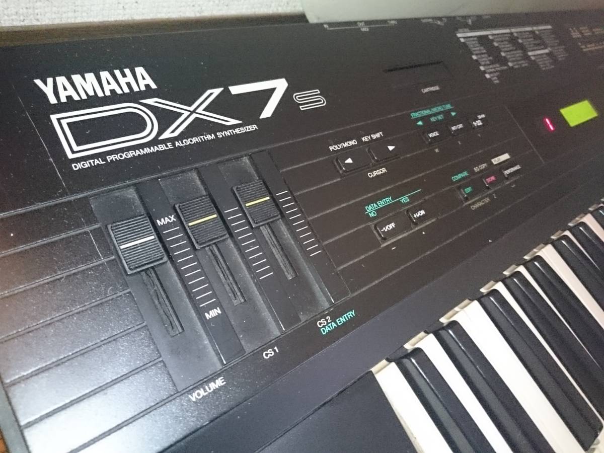 整備済 YAMAHA DX7 II-D シンセサイザー 電池交換・オーバーホール