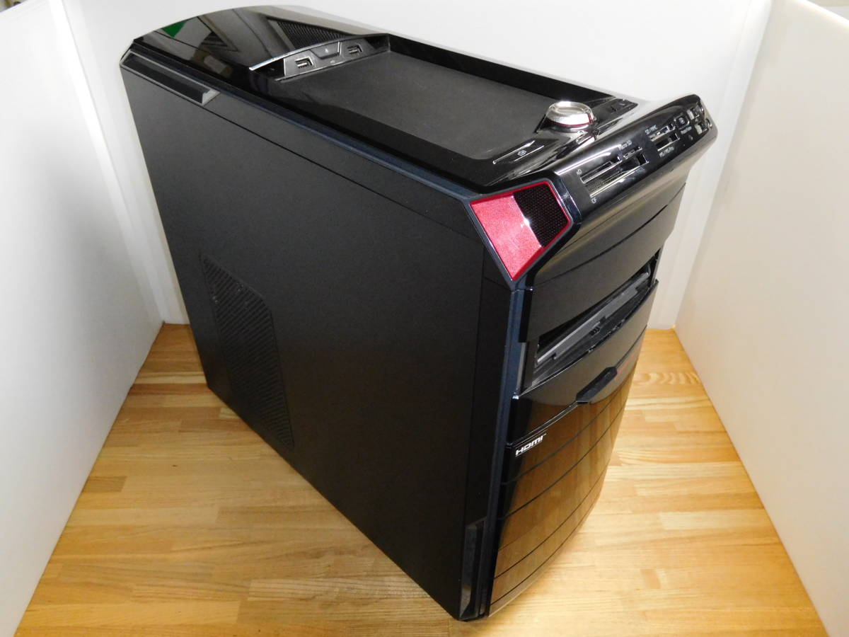 i7搭載 Gateway FX6860 ゲーミングPC Windows10 Core i7 3770 最大3.9 