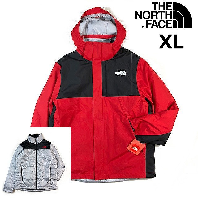 お買い得，人気 正規 THE NORTH FACE LONEPEAKTRI JACKET 3way DRYVENT USA限定 マウンテンパーカー&times;中綿ジャケット XL 赤 190209-130(XLサイズ以上)｜売買されたオークション情報、yahooの商品情報をアーカイブ公開 - オー 男性用