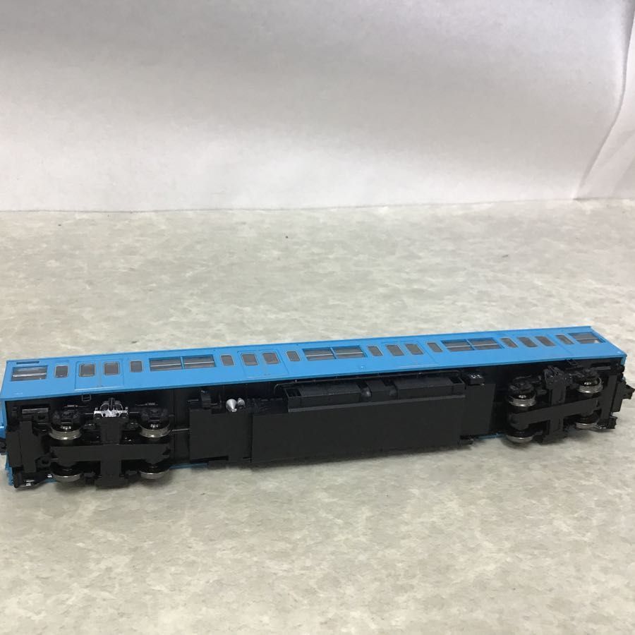 走行不良 天賞堂 HOゲージ 55007 103系 通勤型電車 新製冷房車 2両増結セット スカイブルー /鉄道模型