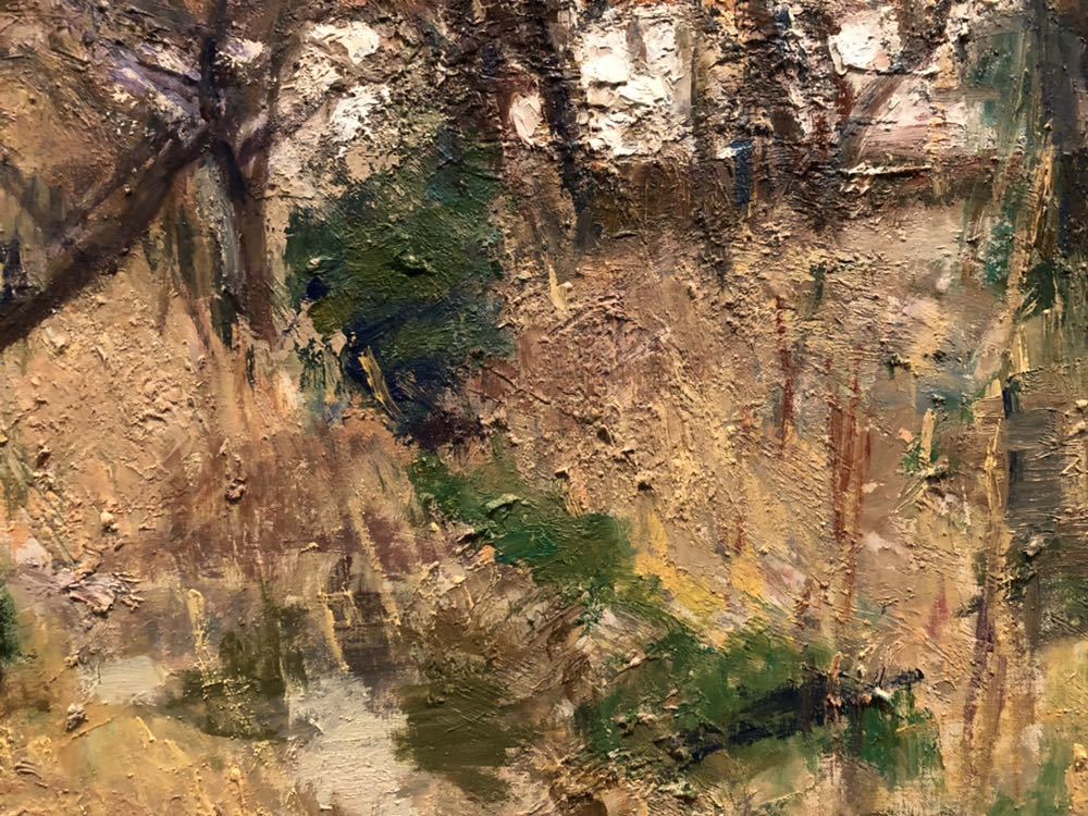 ◆油彩◆櫻田精一（桜田精一）◆「冬暖」◆10号◆真作保証◆日展◆日本美術学校◆日動画廊◆絵画◆本画◆