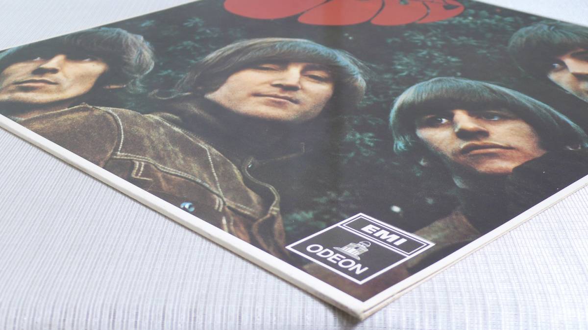 ☆スペイン水色ODEON! BEATLES☆RUBBER SOUL SPAIN ODEON STEREO 美品