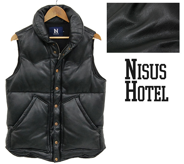 極上のトロトロ質感！ナイサスホテル NISUS HOTEL 羊革 迷彩カモフラ柄 