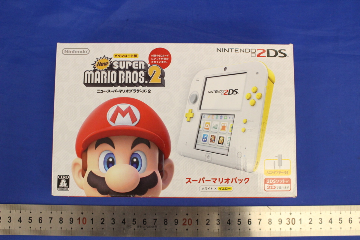 2DS ニンテンドー2DS スーパーマリオパックホワイト×イエロー Nintendo 