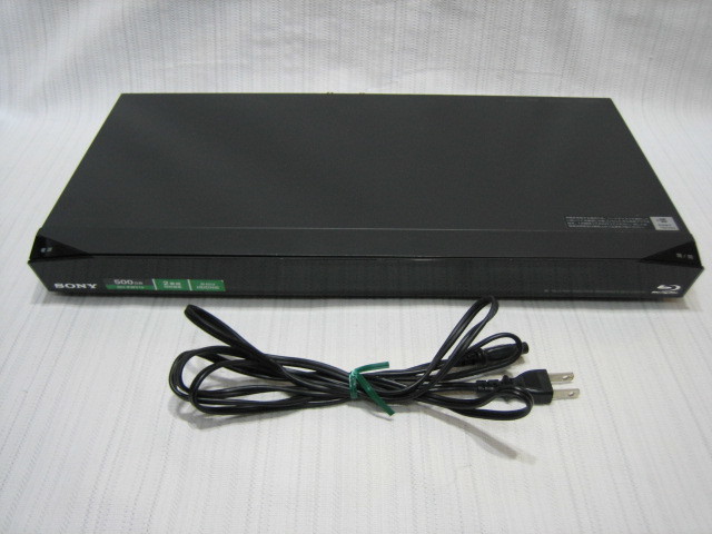 BDZ-EW510 | SONY 500GB 2チューナー ブルーレイレコーダー - ソニー