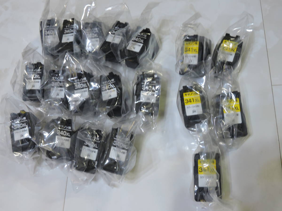 ☆ キャノン用 　大容量リサイクルインク 19個【340XL　341XL】　 Pixus FAX&ADF搭載MX923