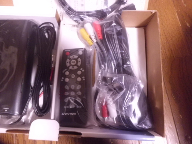 KEIYO 地上デジタルTVチューナー AN－T004 12V フルセグワンセグ