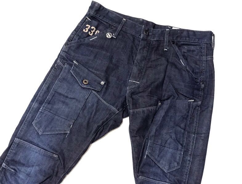 新品 G-STAR RAW GENERAL 5620 SLIM ジースタ 立体裁断 デニム 28インチ