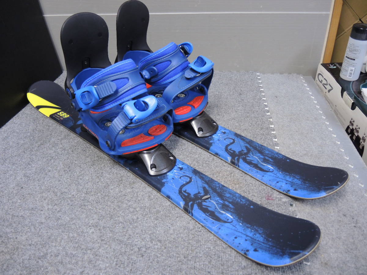 サロモン スノーブレード SALOMON SB9 ショートスキー アウトドア 登山 