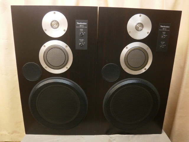 Technics SB-6 テクニクス 3ウェイ ペア ブック 3スピーカー 中古