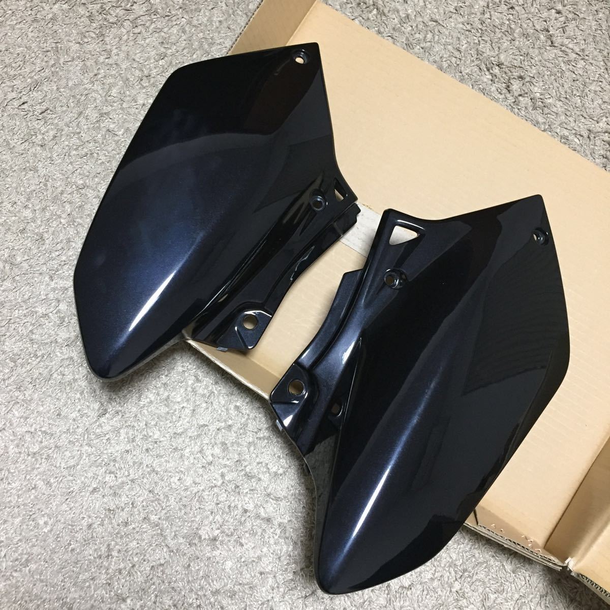 XR250 MD30 ホンダ - 純正サイドカバー左右セット H72854636 パーツ 