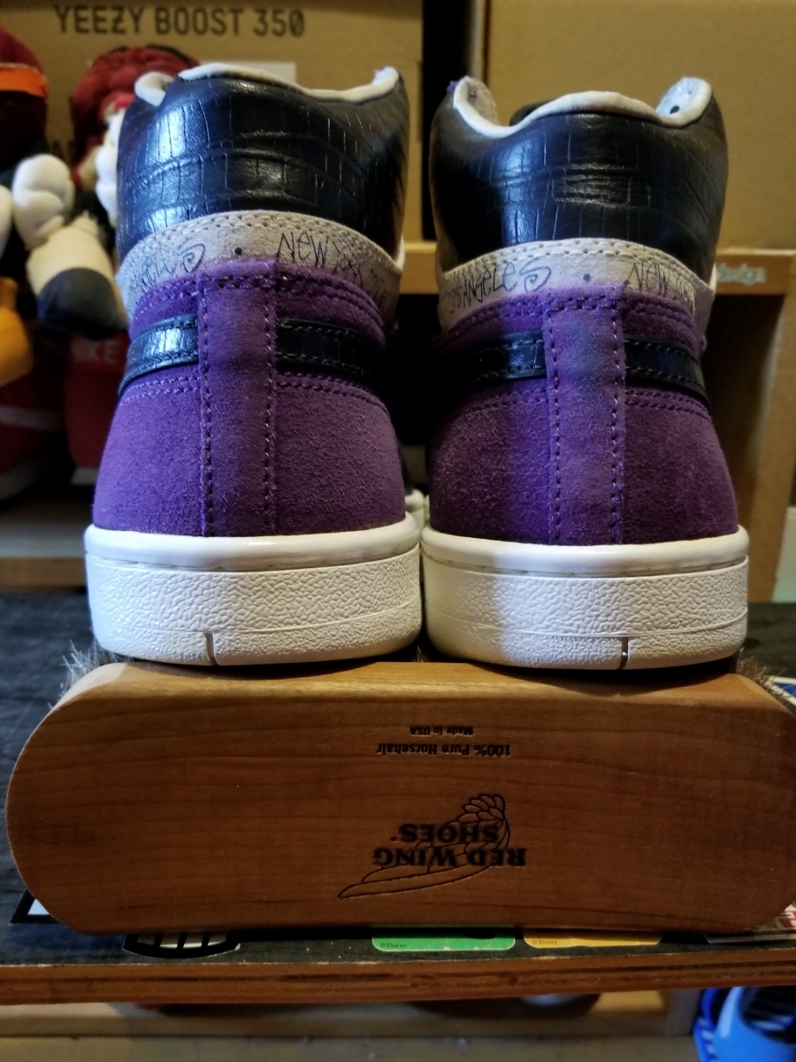 レア 美品 25周年記念 限定販売 NIKE × STUSSY COURT FORCE HI ナイキ