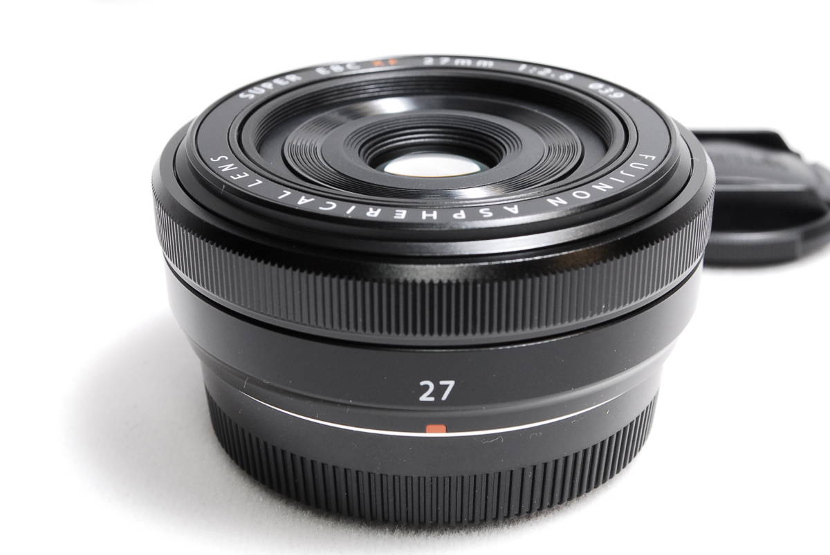 a04★新品未使用★ FUJIFILM XF FUJINON XF27mm F2.8 単焦点レンズ ブラック 黒 富士フィルム フジノン パンケーキレンズ xf27mm_3