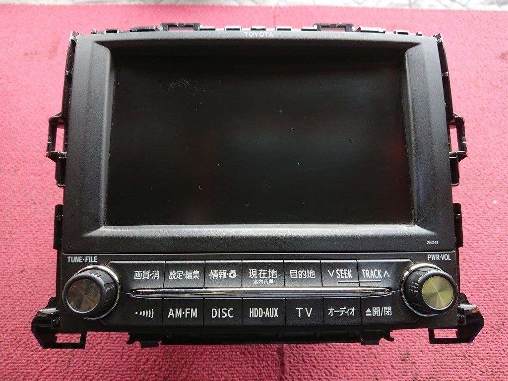 トヨタ トヨタ純正 トヨタ純正HDDナビ トヨタアルファード.ヴェル