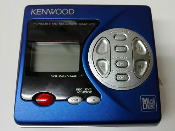 ジャンク KENWOOD ポータブルMDレコーダー 【公式通販】