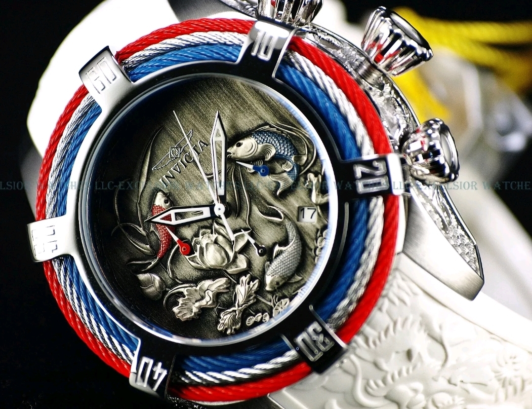 芸術的モデル◆INVICTA インビクタ　鯉ゼウス◆定価21万円◆ 美しすぎる最新作◇INVICTA インビクタ 鯉ゼウス◇定価21万円