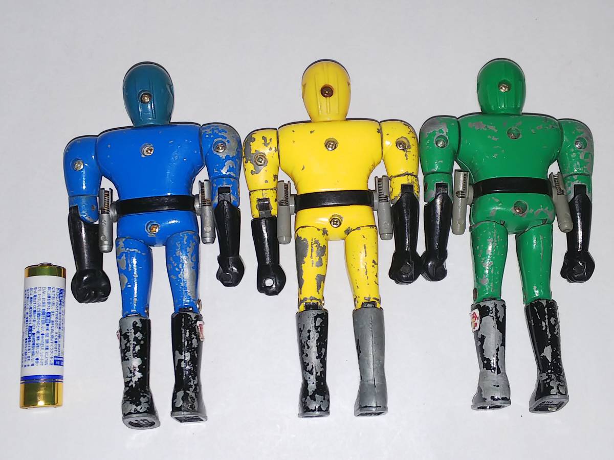 ポピー 秘密戦隊ゴレンジャー アオレンジャー キレンジャー ミド 