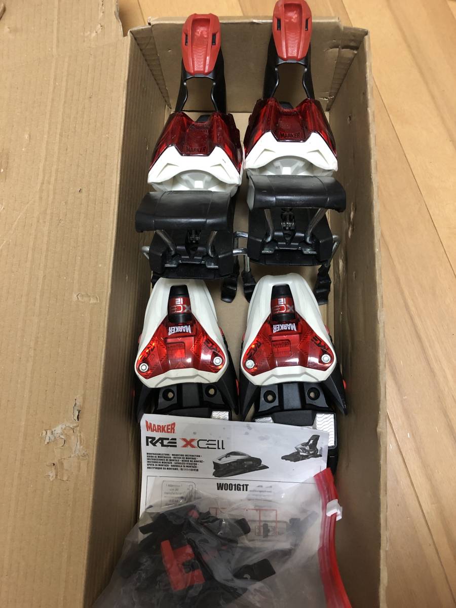 MARKER XCELL12 スキー ビンディング ホワイト/レッド MARKER XCELL12 スキー ビンディング ホワイト/レッド MARKER XCELL12
