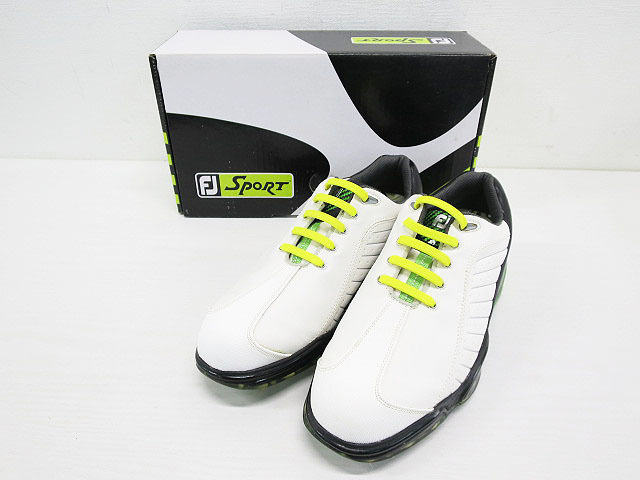 FOOT JOY フットジョイ ゴルフシューズ　FJ SPORT ホワイト系 27 [240001219464]【中古】メンズ