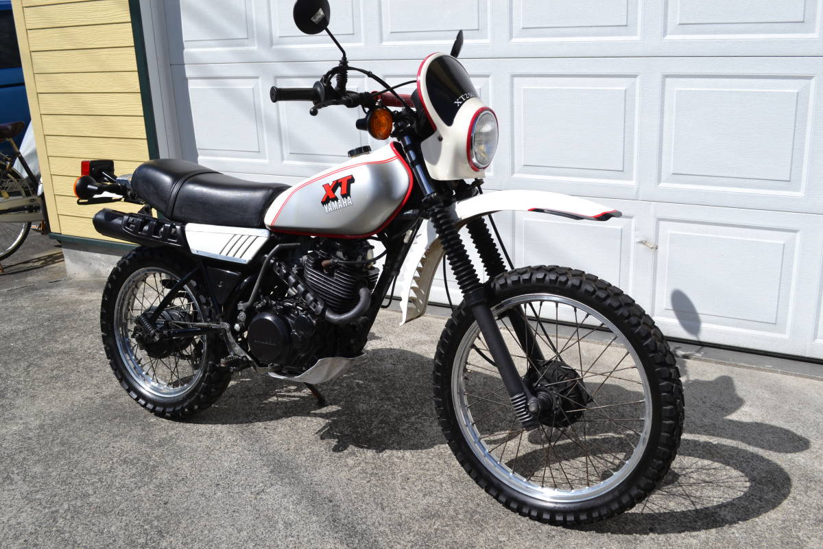 ヤマハ XT250 - Yamaha Yahoo!オークション 大人気セローの原点的オフ 