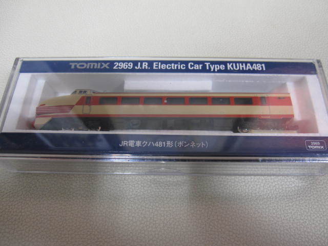 鉄道祭再び 鉄道模型 TOMIX トミックス 2969 JR電車クハ481形 ボンネット 現状品(Nゲージ)｜売買されたオークション情報 ...