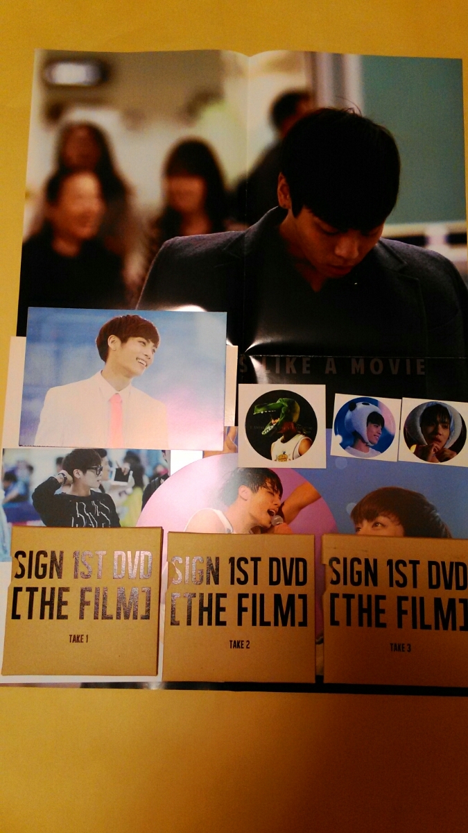 SHINee ジョンヒョン ファンサイト SIGN 1st DVD SHINee 男性タレント