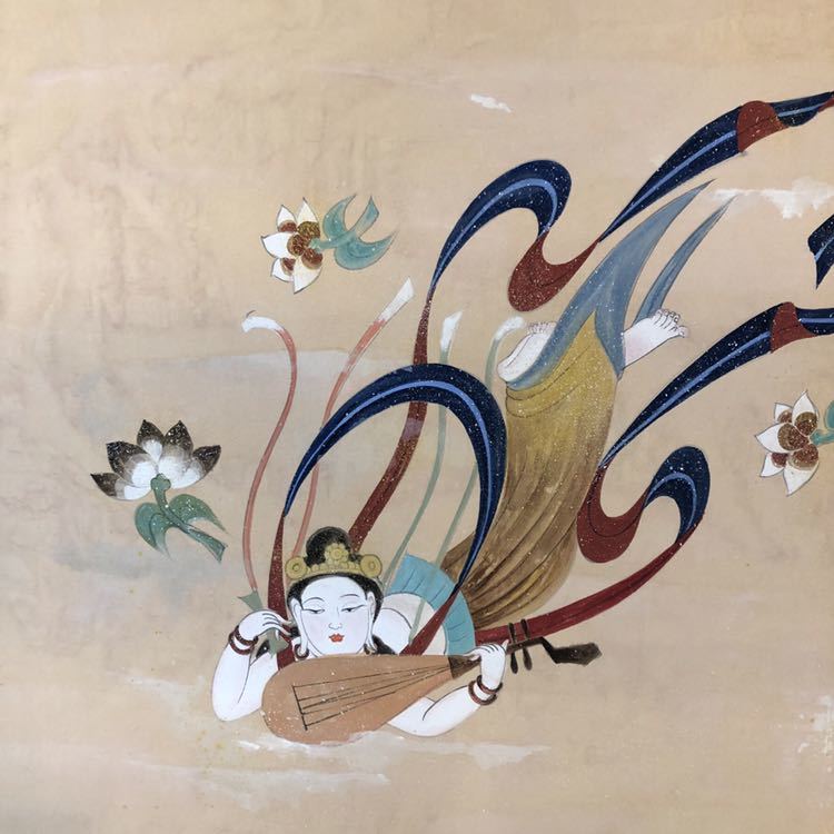 莫高窟第320窟-敦煌研究院 香港 莫高窟第329窟-敦煌研究院 敦煌飞天