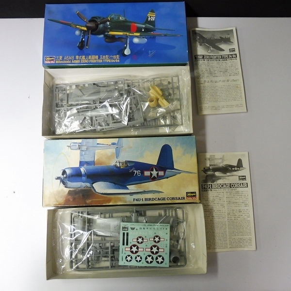 m V943c 大量 ハセガワ 1/72 零戦 52型 五四型/六四型 九七式戦闘機 他