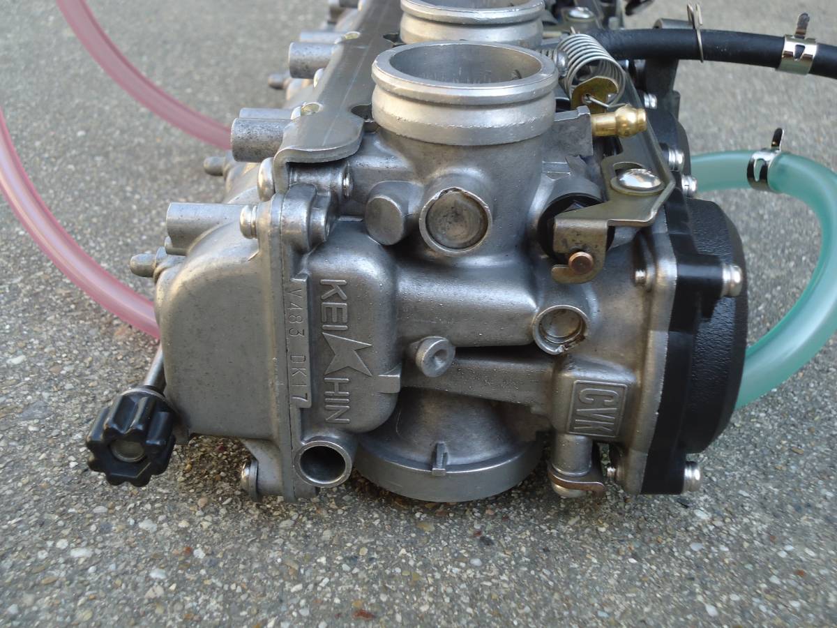 カワサキ　ゼファー400　CVK　②　キャブレター中古　洗浄済　綺麗　ZR　GPZ400R　FX400R　エリミネーター400Ｒ　　