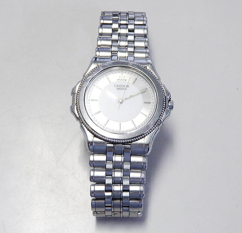 金時計】 SEIKO CREDOR 9571-6050 18KT 時計 メンズ 【金時計】 SEIKO