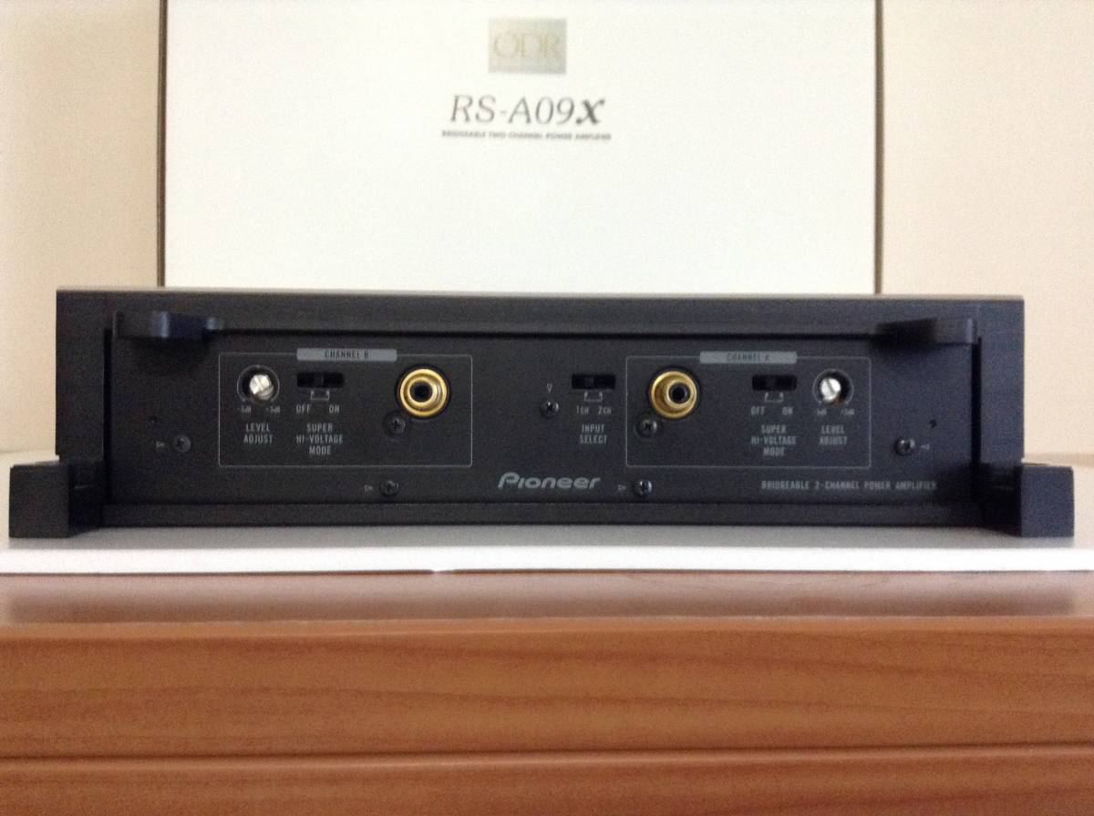 カロッツェリア(carrozzeria) Xシリーズ パワーアンプ RS-A09X 美品 保証期間残あり_4
