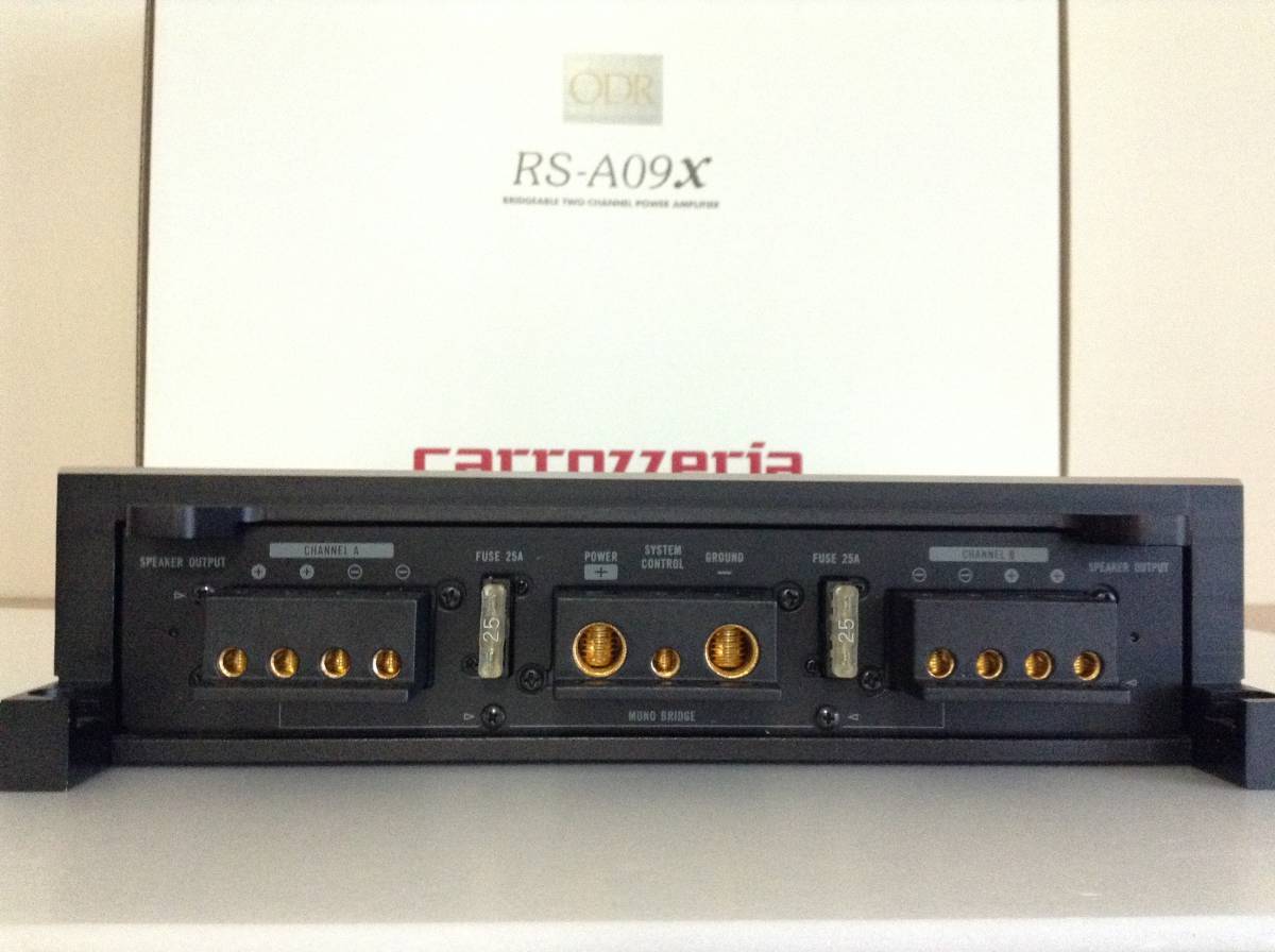 カロッツェリア(carrozzeria) Xシリーズ パワーアンプ RS-A09X 美品 保証期間残あり_6