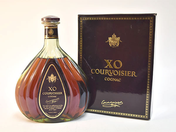 XO グリーンボトル 古酒☆クルボアジェ ＊箱付 1000ml コニャック