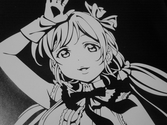 痛車【ラブライブ！】東條 希 カッティングステッカー【LOV-1516W-BD