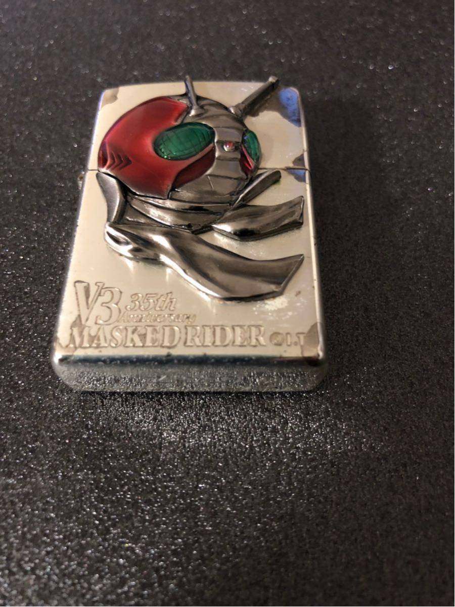 仮面ライダーV3 35周年 希少zippo 35thアニバーサリー ジッポ 