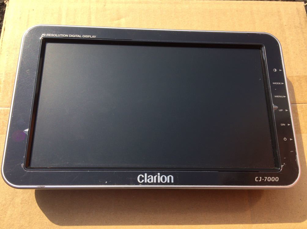 【大人気，最新作】 クラリオン バックモニター CJ7000(その他)｜売買されたオークション情報、yahooの商品情報をアーカイブ公開 - オークファン その他