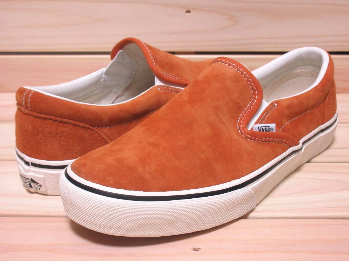 セール バンズ スリッポン デラックス スエード ブラウン 25.0cm US7 VANS SLIP ON DX SUEDE BROWN V98SCL+(25.0cm)｜売買されたオークション情報、yahooの商品情報をアーカイブ公開 - オークファン 25.0cm