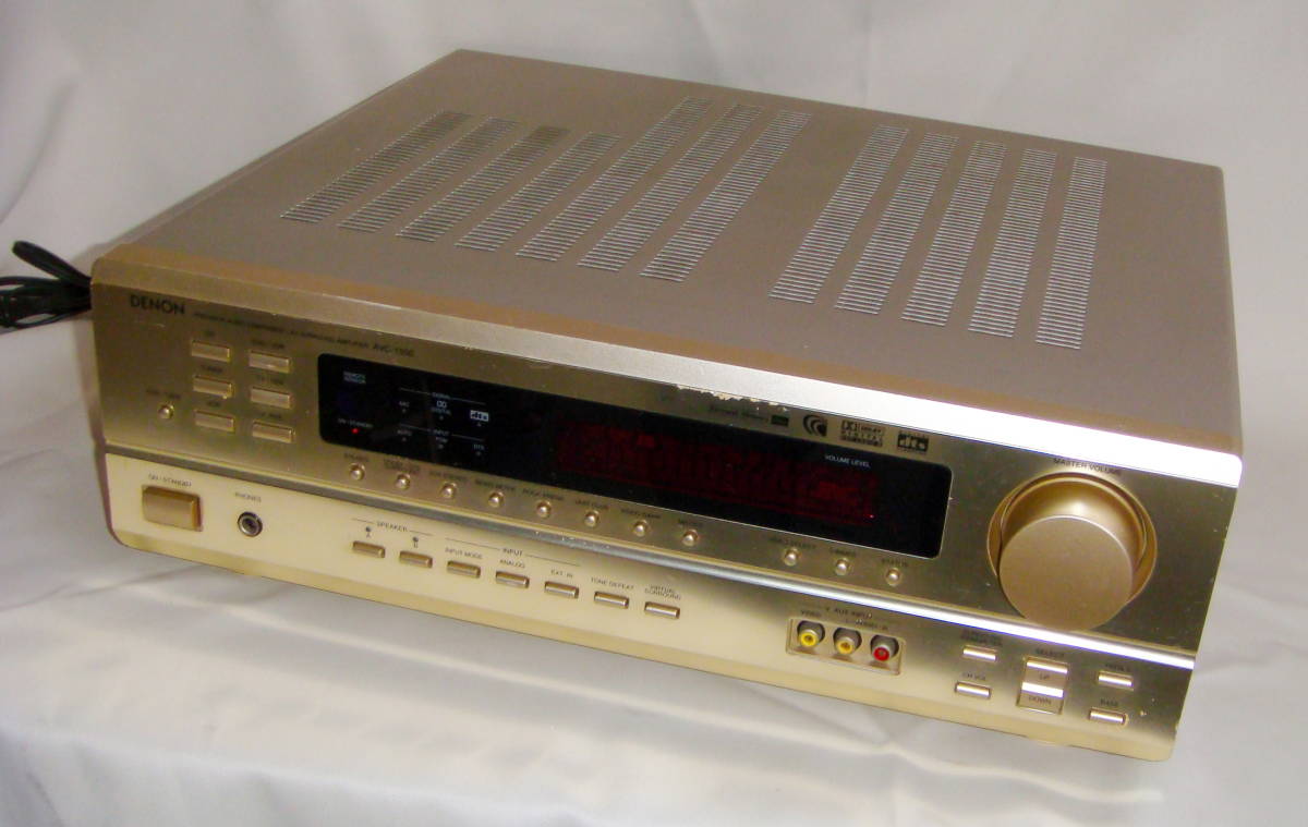 AVC-1550 AVサラウンドアンプ デノン DENON 美品⁄説明書付DENON 5.1ch
