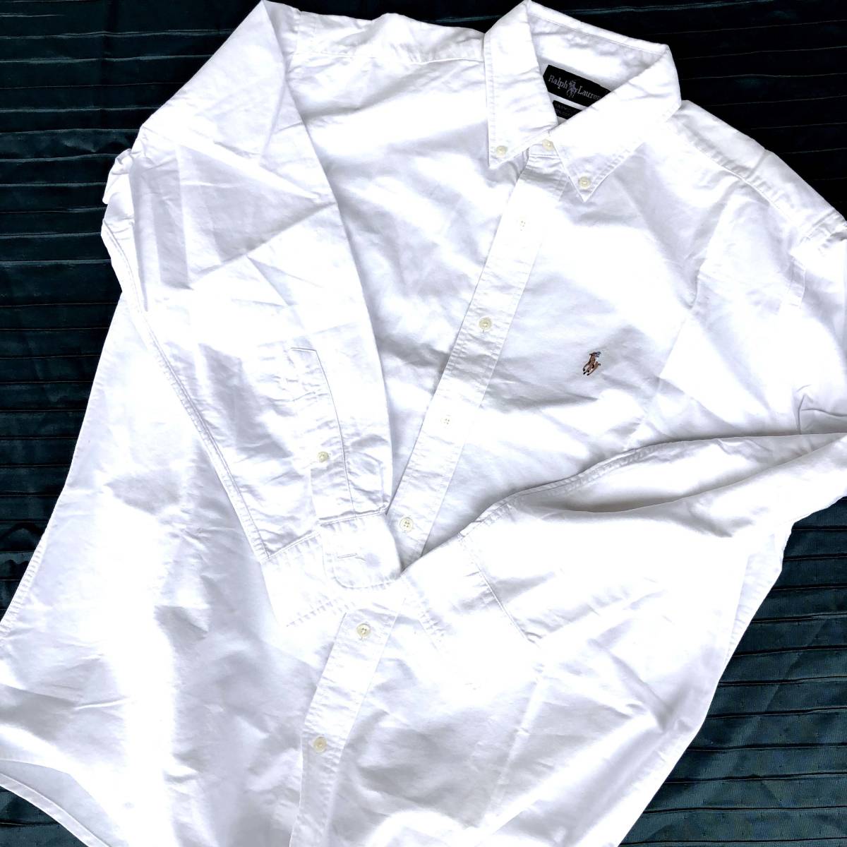  POLO Ralph Lauren ラルフローレン 長袖BDシャツ 良品 LLサイズ 全国クリックポスト送料１８５円(XLサイズ以上)｜売買されたオークション情報、yahooの商品情報をアーカイブ公開 - オークファン 男性用