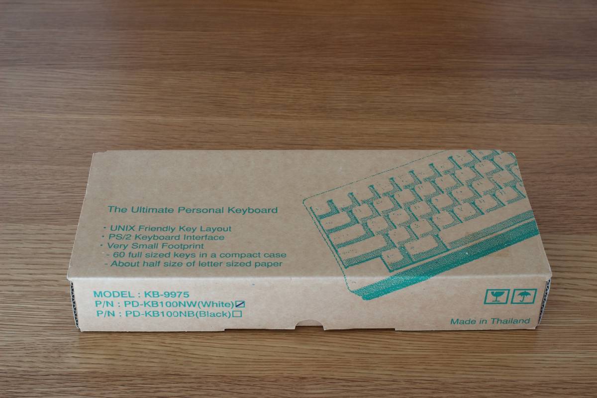 未使用◆Happy Hacking Keyboard Lite / PFU◆MODEL: KB-9975◆P/N: PD-KB100NW (White) ◆PS/2◆ハッピーハッキングキーボード◆HHK ③_3