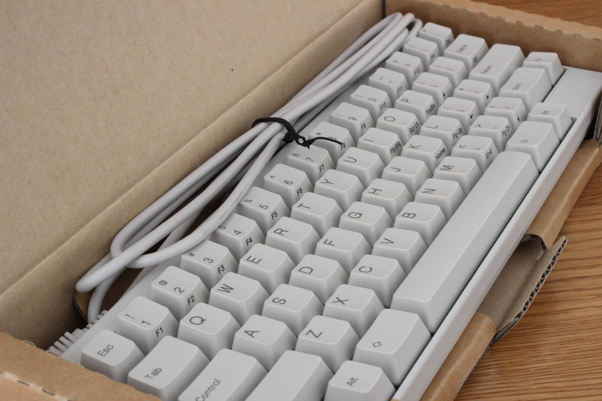 未使用◆Happy Hacking Keyboard Lite / PFU◆MODEL: KB-9975◆P/N: PD-KB100NW (White) ◆PS/2◆ハッピーハッキングキーボード◆HHK ③_4